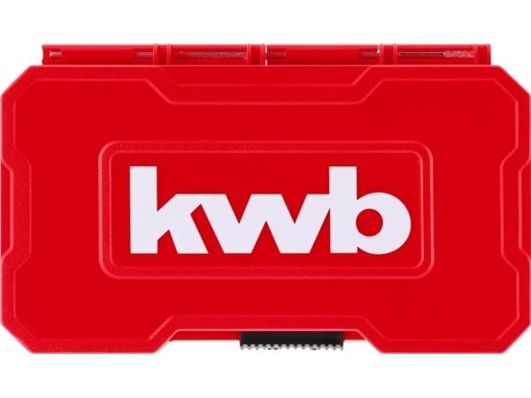 kwb 108810, Drill, Drill bit set, Legert stål, Støpejern, Hard plastik, Ulegert Stål, Ikke-jernholdig metall, 6,35 mm, Høy-Hastighets Stål (HHS), R...