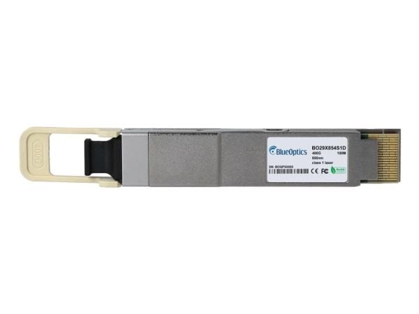 BlueOptics MMA1U00-WS-BO, valokuitu, 200000 Mbps, QSFP-DD, MTP-16, MPO-16, 100 m, 850 nm