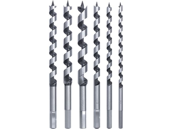 kwb 042222, Drill, Transportskrue/mateskrue, 2,2 cm, 235 mm, Løvtre, Kryssfiner, Mykt tre, 1 cm