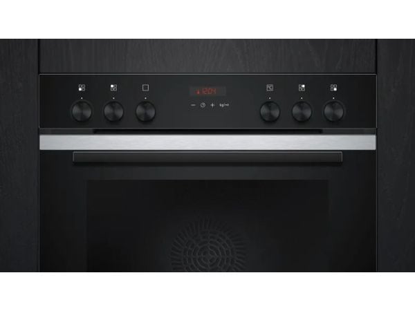 Siemens iQ300 HE273ABS3 + EA64RGNA1E, Keramisk, 4 zone(s), Glass-keramisk, Svart, Röra, 58,3 cm