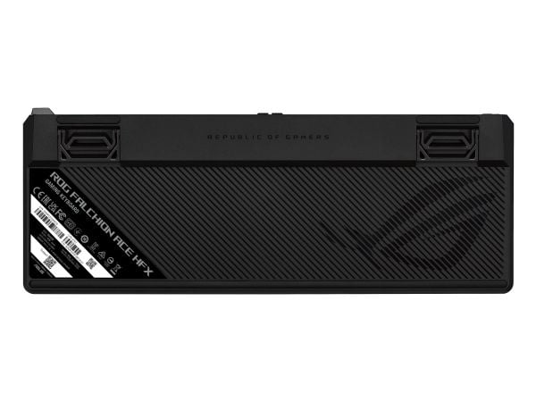 ASUS ROG Falchion Ace HFX - Tastatur - 65% - compact - med berøringspanel - bakgrunnsbelyst - USB - tastsvitsj: ROG HFX Magnetbrytere - svart