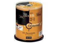 Intenso - 100 x CD-R - 700 MB (80 min) 52x - spindel