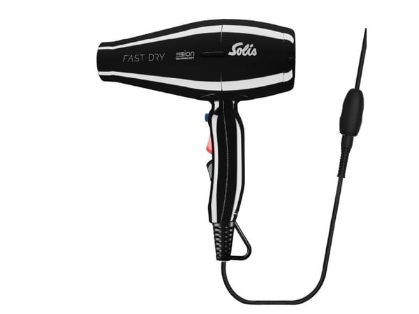 Solis Fast Dry 360? ioninen musta