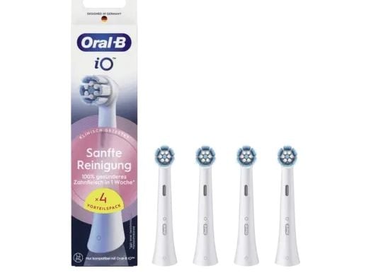 Oral-B 194877, 4 stykker, Hvit, Oral-B, Sanfte, 25 g, 60 mm