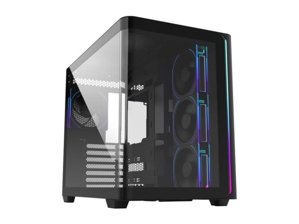 Fortron FSP Geh Midi M580 BP ATX/M-ATX/M-ITX/ARGB o.N. Juodas återförsäljare Juodas återförsäljare