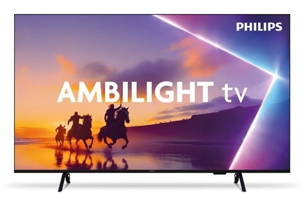 Philips 43PUS8400 - 43" Diagonalklasse LED-bakgrunnsbelyst LCD TV - QLED - Smart TV - TITAN OS - 4K UHD (2160p) 3840 x 2160 - HDR - svart