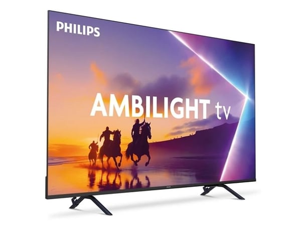 Philips 43PUS8400 - 43" Diagonalklasse LED-bakgrunnsbelyst LCD TV - QLED - Smart TV - TITAN OS - 4K UHD (2160p) 3840 x 2160 - HDR - svart