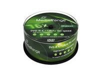 MediaRange - 50 x DVD-R - 4.7 GB (120 min) 16x - spindel
