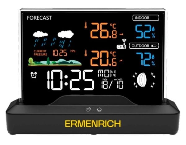 Ermenrich Report WR40 väderstation/termometer för luft