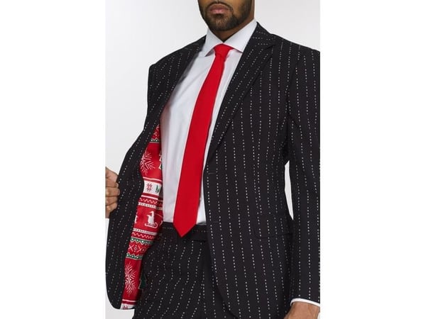 OppoSuit Merry Pinstripe