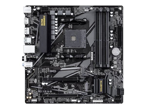 Gigabyte B550M DS3H AC R2 - Hovedkort - micro ATX - Socket AM4 - AMD B550 Chipset - USB 3.2 Gen 1 - Gigabit LAN, Wi-Fi, Bluetooth - innbygd grafikk...