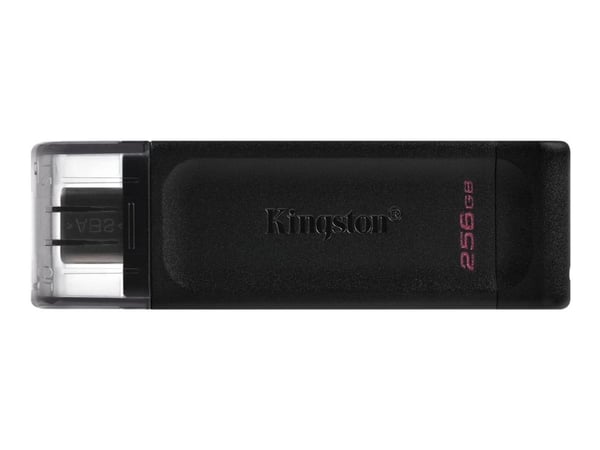 Kingston DataTraveler 70 - USB-flashstasjon - 256 GB - USB-C 3.2 Gen 1