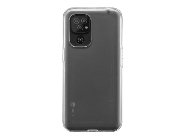 Doro - Baksidedeksel for mobiltelefon - termoplast-polyuretan (TPU) - gjennomsiktig - for DORO 8110