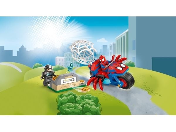 LEGO Spidey 11206 Spidey på motorsykkel mot Rhino