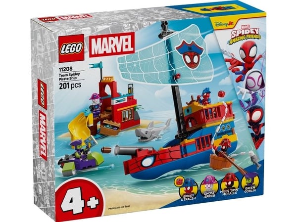 LEGO Spidey 11208 Team Spideys sjørøverskute