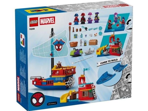 LEGO Spidey 11208 Team Spideys sjørøverskute