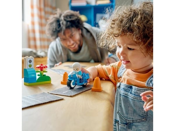 LEGO DUPLO Town 10471 Blå politimotorsykkel