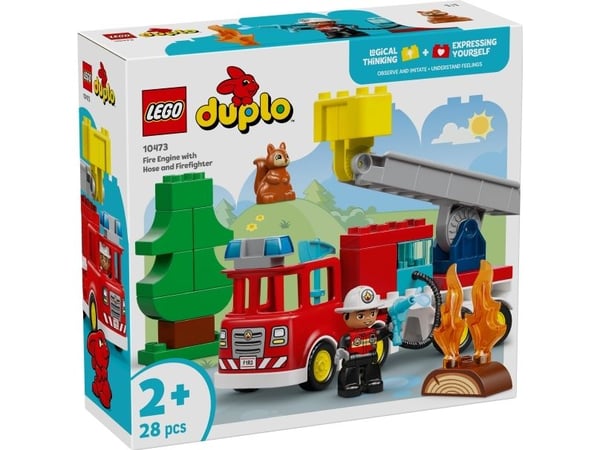 LEGO DUPLO 10473 Brannbil med slange og brannmann
