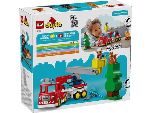 LEGO DUPLO 10473 Brannbil med slange og brannmann