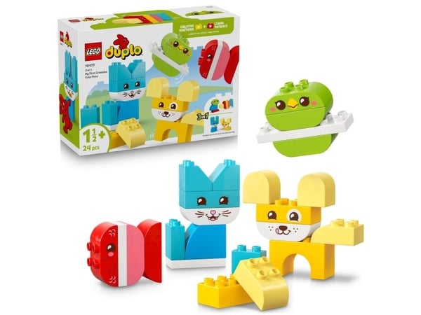 LEGO DUPLO My First 10477 3 i 1 Kreativa söta husdjur