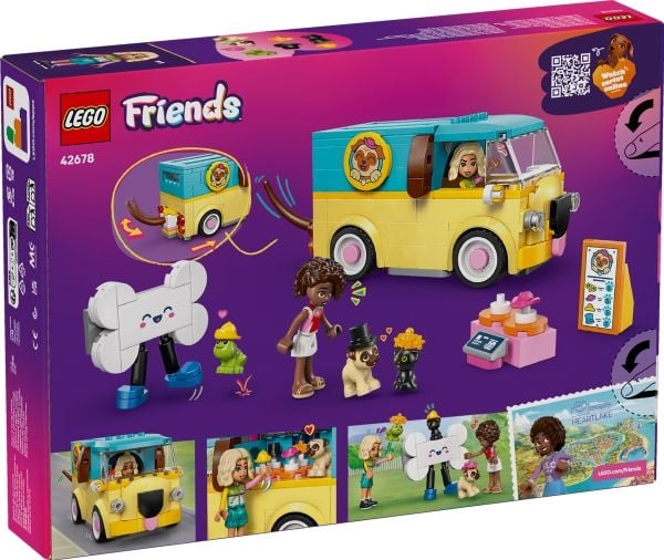 LEGO Friends 42678 Varebil med dyretilbehør