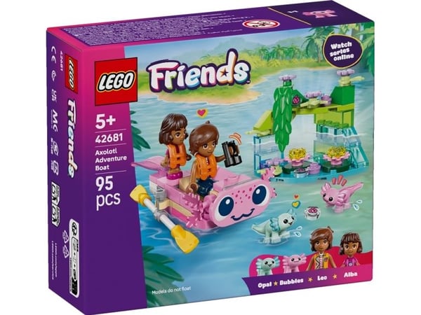 LEGO Friends 42681 Axolotl-eventyrbåd