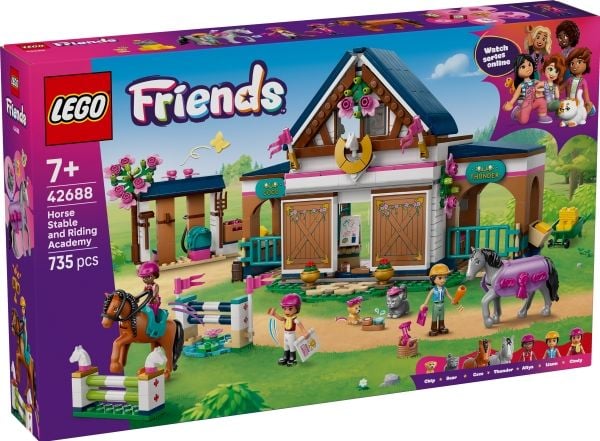 LEGO Friends 42688 Rideskole med stall