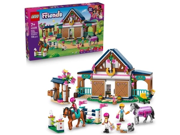 LEGO Friends 42688 Rideskole med stall