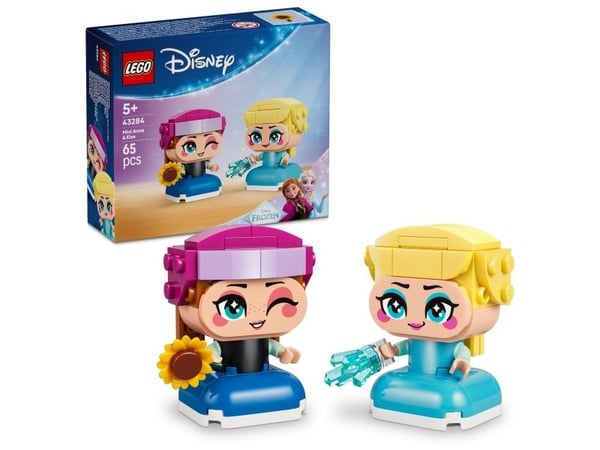 LEGO Disney Princess 43284 Anna och Elsa i miniformat
