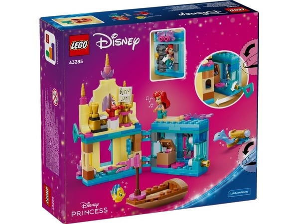 LEGO Disney Princess 43285 Ariels magiske minipalass