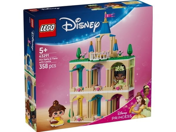 LEGO Disney™ 43291 Miniatyrer av Belle og Tiana med slott