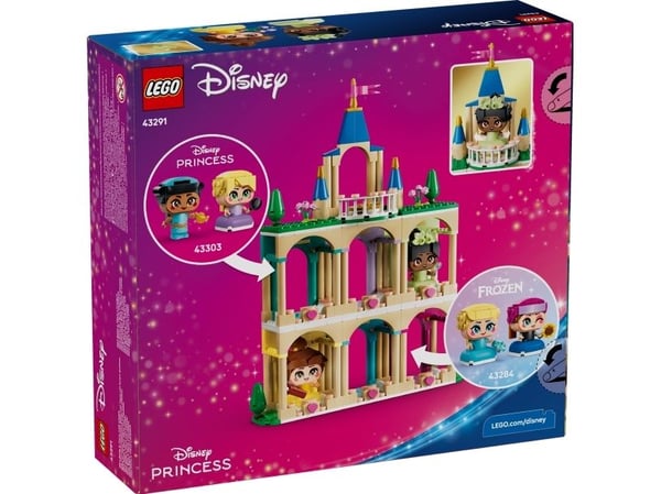 LEGO Disney™ 43291 Miniatyrer av Belle og Tiana med slott