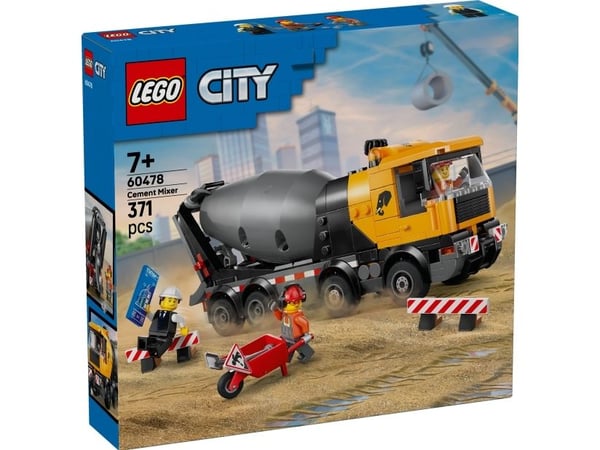 LEGO City 60478 Betoniauto