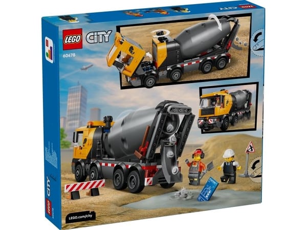 LEGO City 60478 Betoniauto