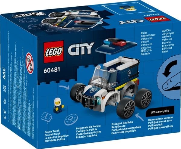 LEGO City 60481 Menopelit – Poliisiauto