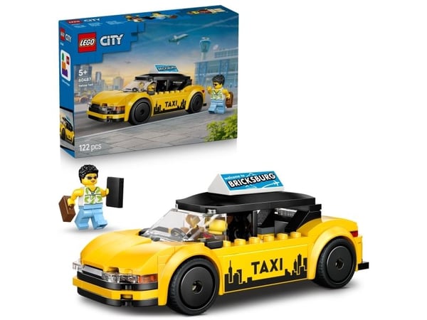 LEGO City 60487 Gul taxi