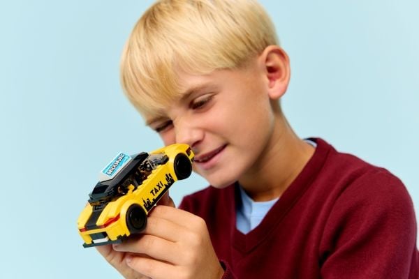 LEGO City 60487 Gul taxi