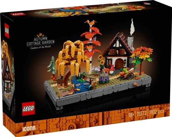 LEGO Icons 11372 Høstlig hage med lite hus