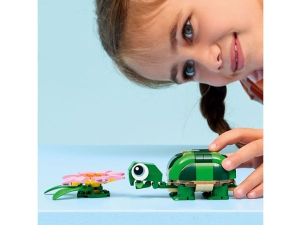 LEGO Creator 31377 Skilpadde med vannliljeblomst