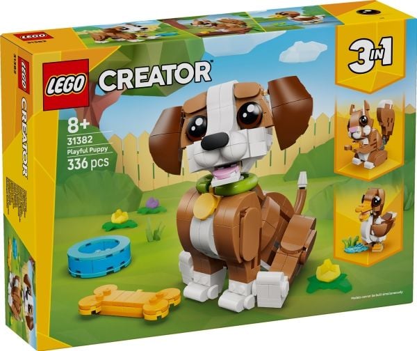 LEGO Creator 31382 Söpöt eläimet: Leikkisä koiranpentu