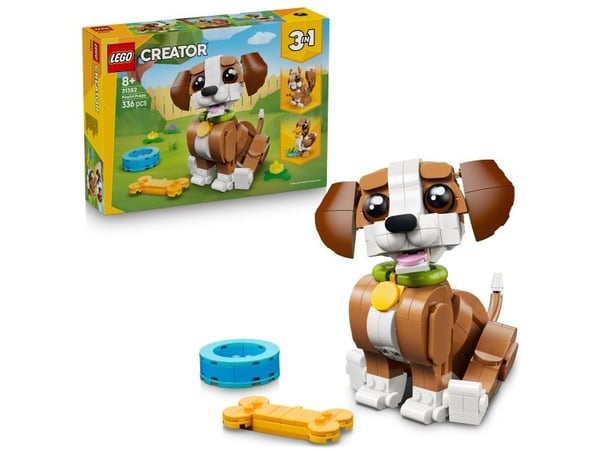 LEGO Creator 31382 Söta djur: lekfull valp
