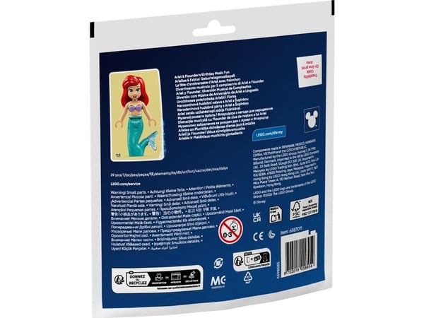 LEGO Disney Princess 30720 Ariel og Fomles musikalske bursdag