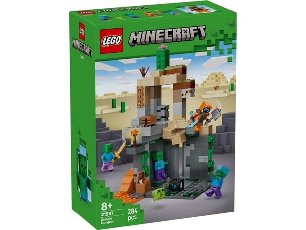LEGO Minecraft 21587 Zombie fangehull