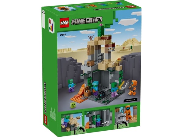 LEGO Minecraft 21587 Zombie fangehull