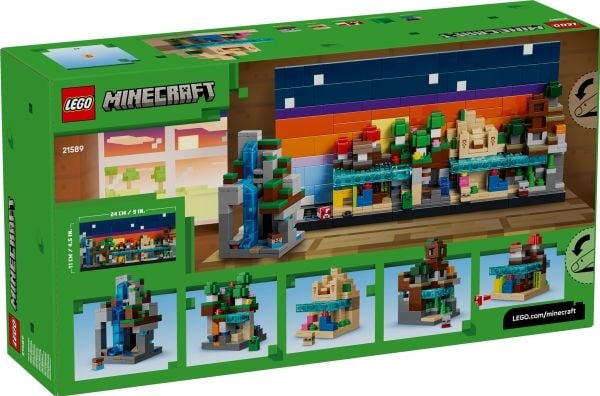 LEGO Minecraft 21589 Mini-biomeri