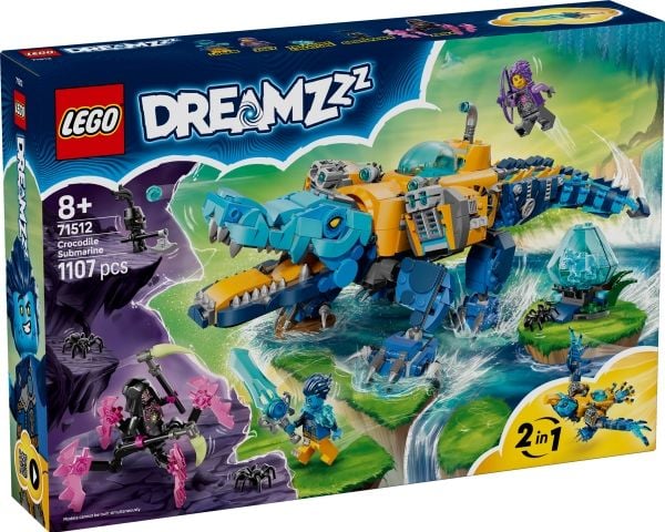LEGO DREAMZzz 71512 Krokotiilisukellusvene