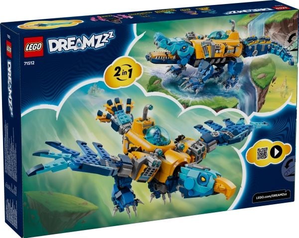 LEGO DREAMZzz 71512 Krokotiilisukellusvene