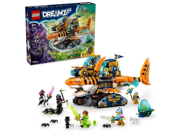 LEGO DREAMZzz 71515 Tiikerihaipanssarivaunu
