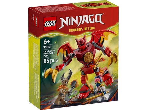 LEGO Ninjago 71851 Kai's Dragon Mech Battle Pack