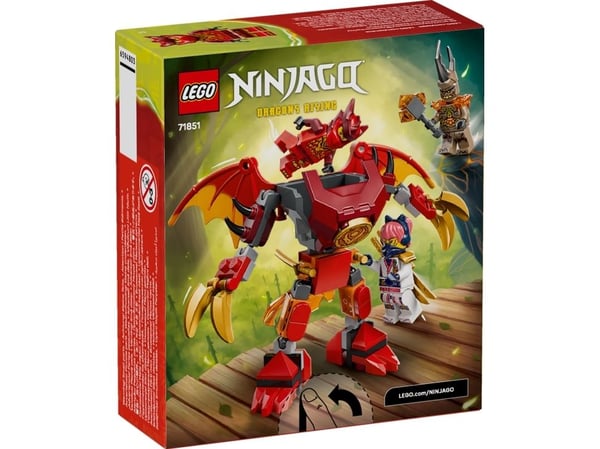 LEGO Ninjago 71851 Kai's Dragon Mech Battle Pack
